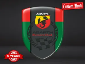 Fiat Abarth Adesivi Logo Stampati Forti Limitati Alta Qualità